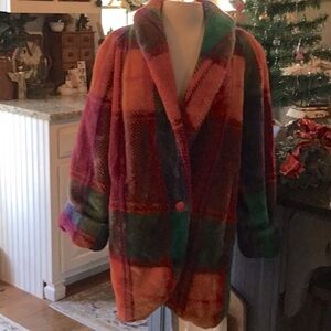 Vintage Monterey Fashion Faux Fur Coat